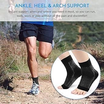 Neuropathy Relief Socks for Swollen Feet & Ankles – Unisex Soft Cotton