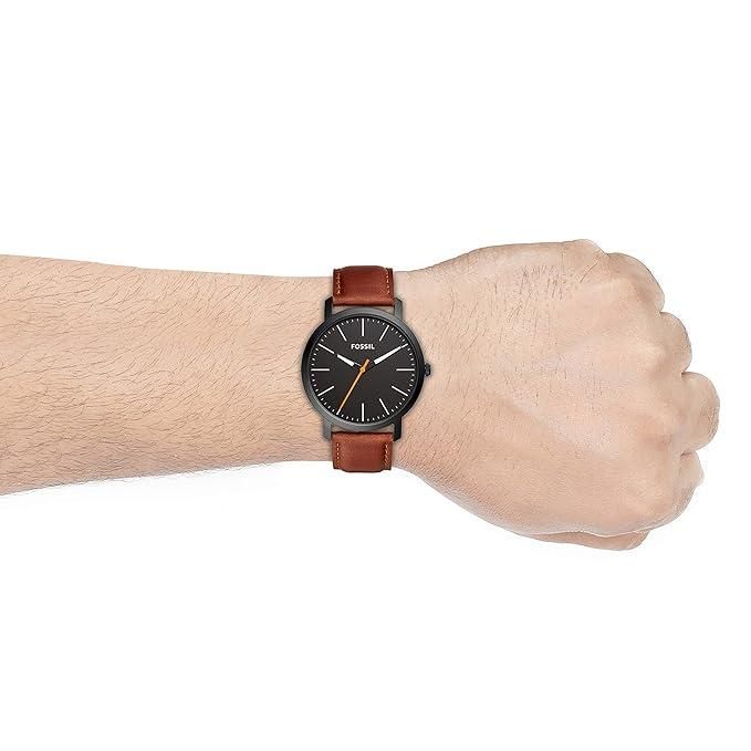 Exclusive Premium Watch – Stainless Steel, Rose Gold/Brown, Modern Design
