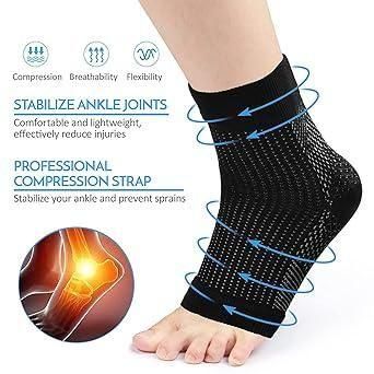 Neuropathy Relief Socks for Swollen Feet & Ankles – Unisex Soft Cotton