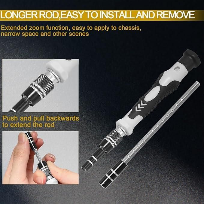 115 in 1 Screwdriver Set – Magnetic Tools