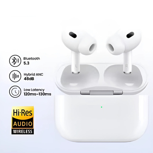 TWS Bluetooth 5.3 Earbuds w/ Free Protective Case – 4 Hr Playtime, Touch Control