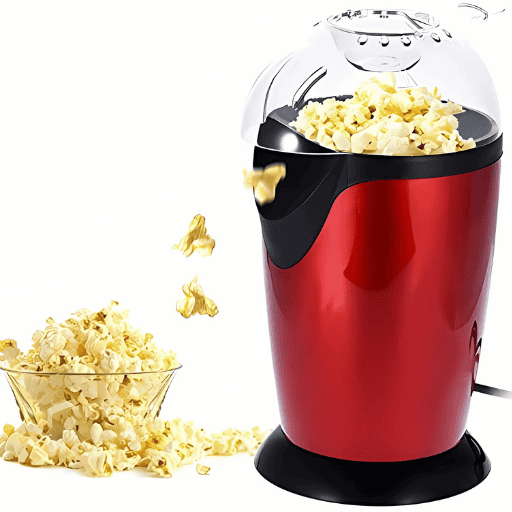 Premium Hot Air Popcorn Maker – Oil-Free, Healthy & Delicious Snacks in Minutes